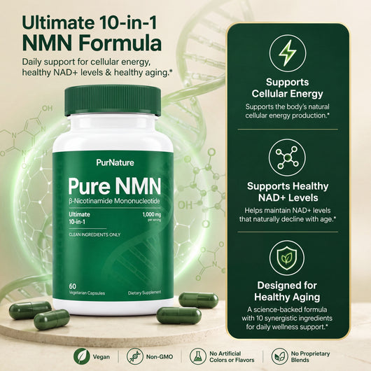 Pure NMN Capsules (10-in-1 Formula)